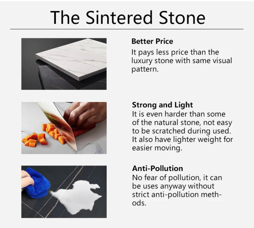 Modern Luxury Rectangular Marble Dining Table - Pandora Finish Italian Design