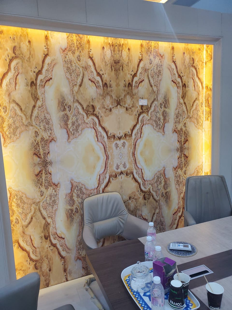 Wall Panel Interior Decoration 3D Printing Wall Uv Marble PVC Wall Panels Sets