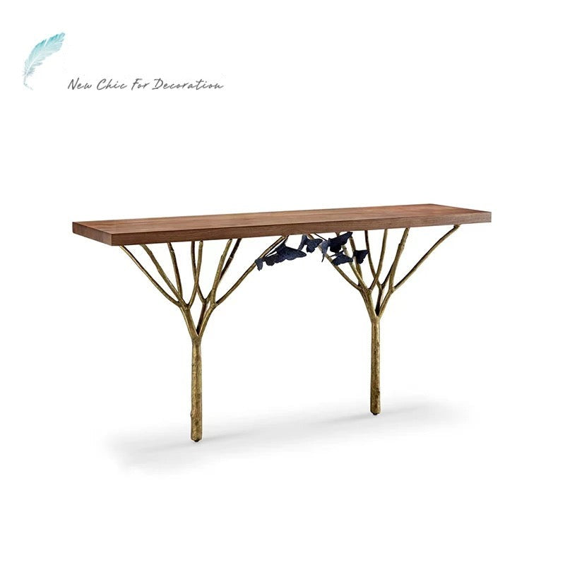 Console Modern Living Room Hallway Rectangle Wall Table