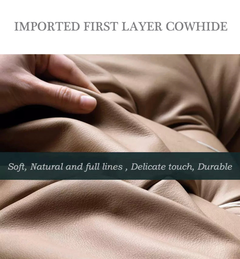 Marco Amoreso Winter's Leather Chesterfield Wingback Armchair, Vintage Accent Chair