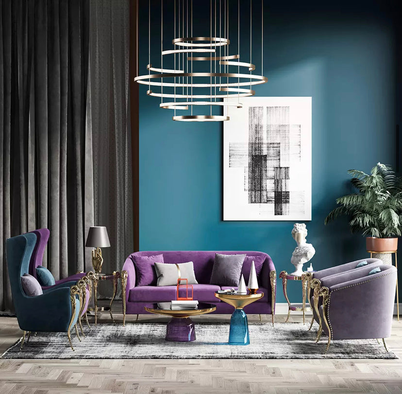 Vintage Mid Century Grey Leather Lounge Chair, Modern Baroque Armchair with Storage