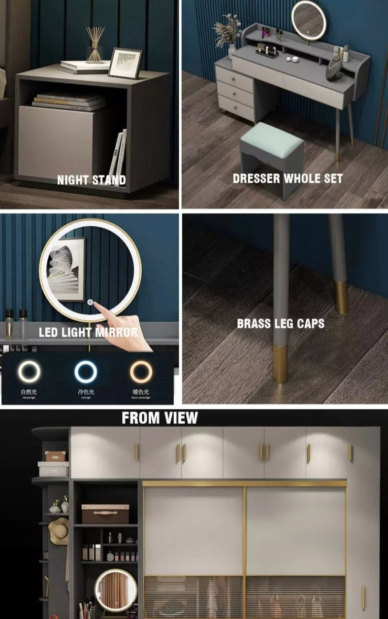 Bedroom Furniture Sets King Size Bed Bedroom Modern Design Bett Schlafzimmermöbel Set