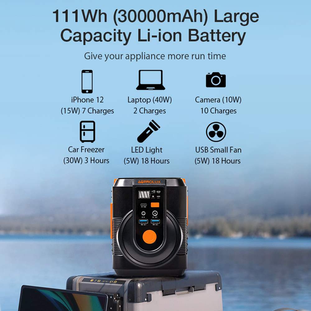 Power Bank Solar Generator Battery Charger Solar Power Station Energy Storage