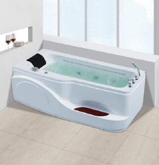 Bathtub Bathroom Fiberglass Whirlpool Acrylic Hydromassage Surfing Mixer Left Right Direction Badewanne