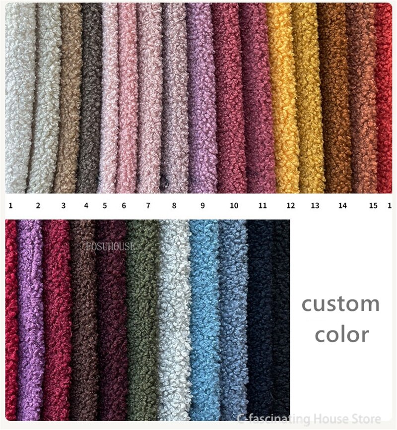 Sofa Set Living Room Furniture Modern Couches for Living Room French Sofa Combination Lamb Velvet Sofa Bed