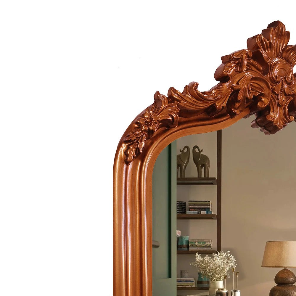 Antique Carved Big Arch Mirror Hallway Home Decor Wall Mirror, Living Room, Bedroom Spiegel