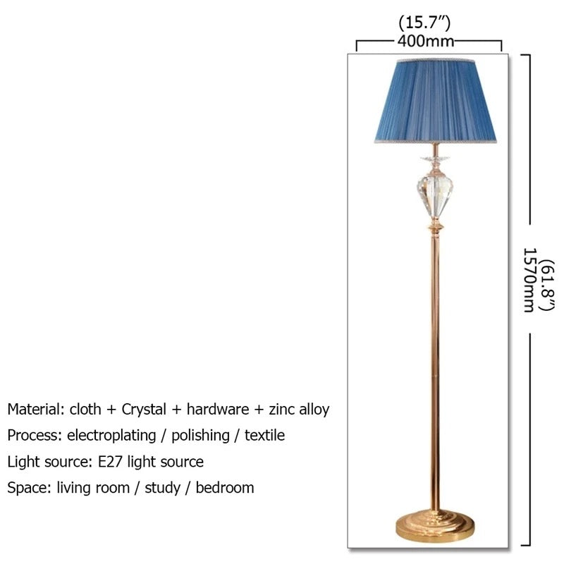 Vintage Design Floor Lamp Retro High Lumen Led Stand Light Home, Hotel Living Room, Dining Room, Bedroom, Entry Floor Lamps