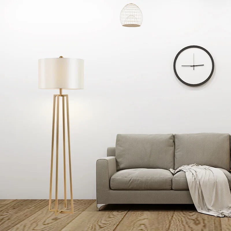 Modern Design Gold Iron Led Standing Floor Lamp Home, Hotel Living Room, Bedroom Floor Lamps