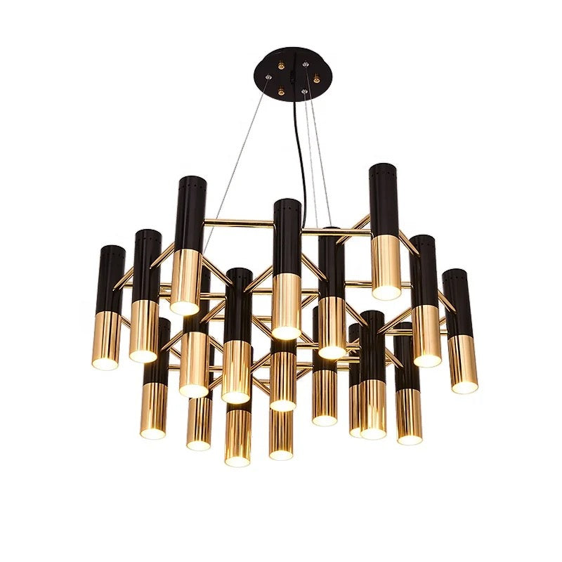 Industrial Loft American Style Dinning Room, Living Room Chandeliers Modern LED Pendant Light