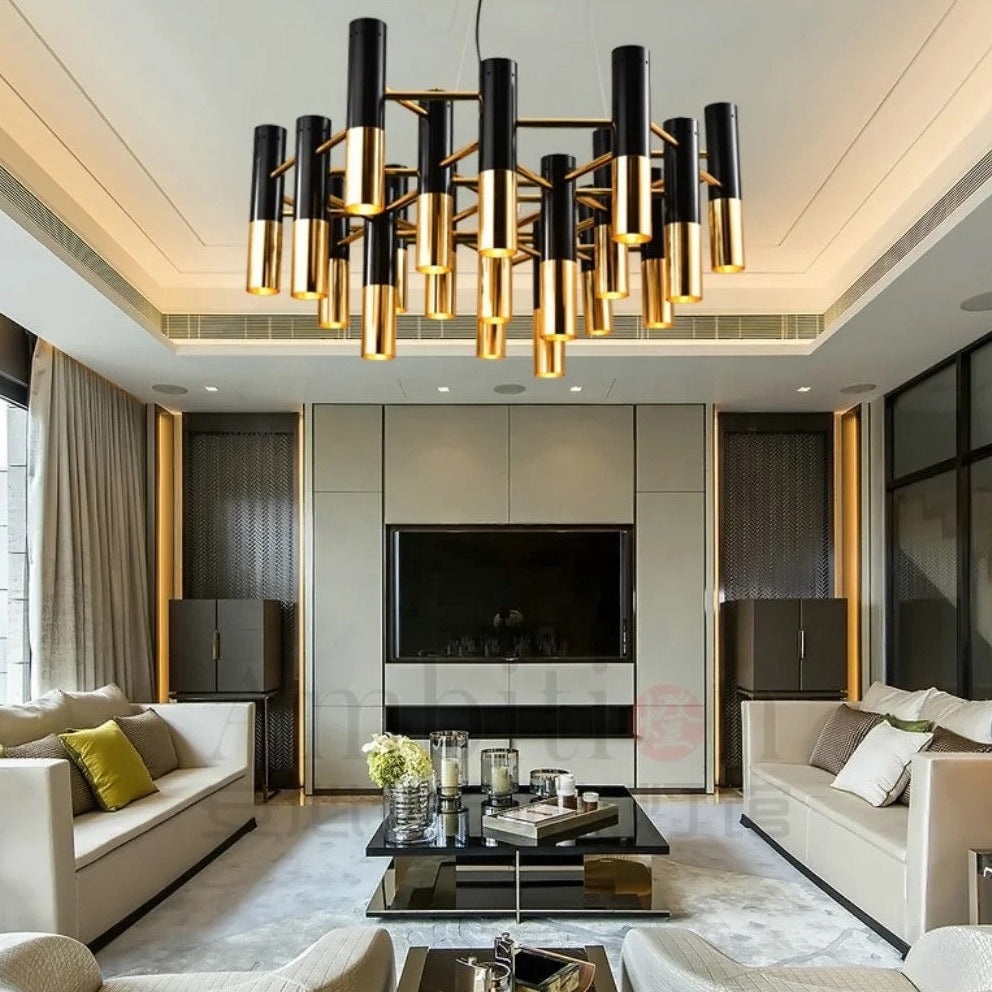 Industrial Loft American Style Dinning Room, Living Room Chandeliers Modern LED Pendant Light