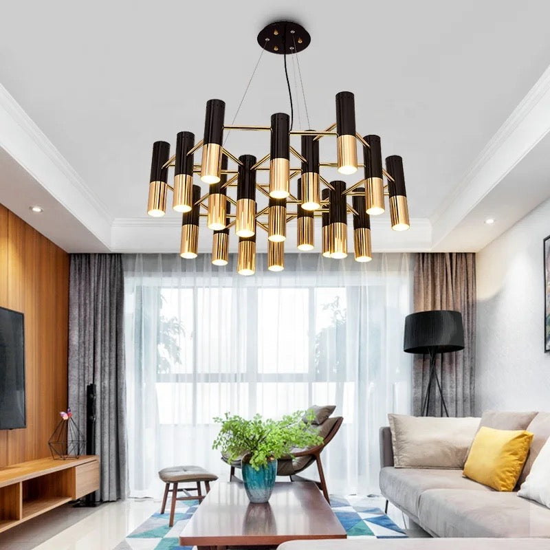 Industrial Loft American Style Dinning Room, Living Room Chandeliers Modern LED Pendant Light