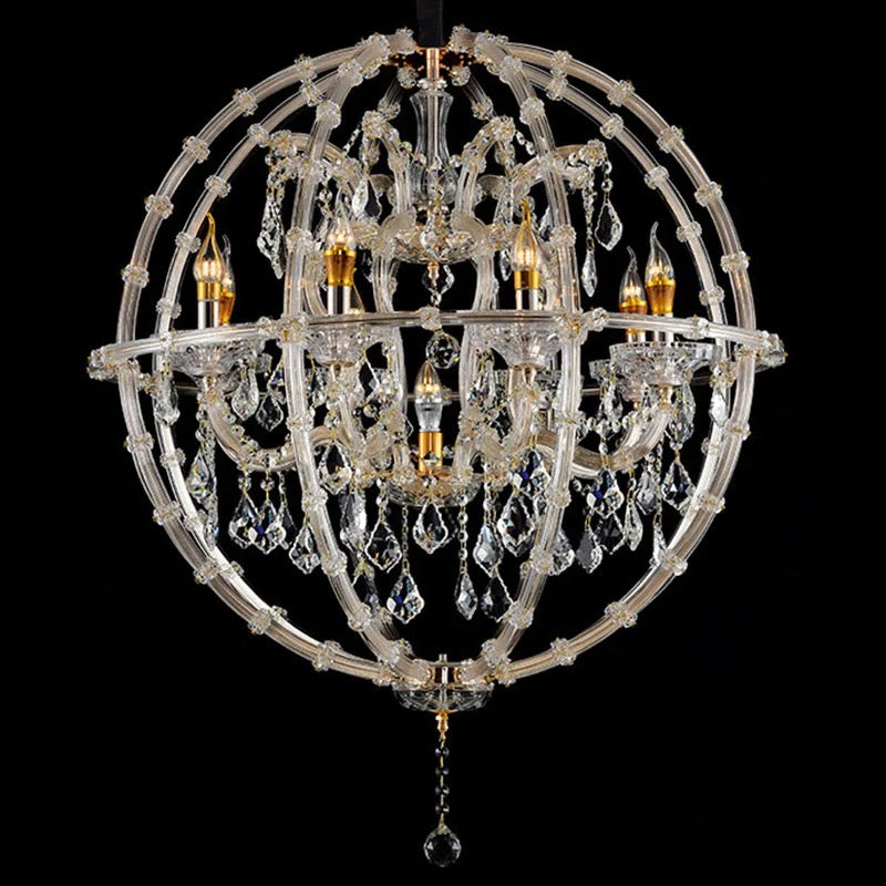 Modern Design Chandelier Luxury Crystal Atmospheric Study, Restaurant, Bar, Entrance, Hallway Pendant Light