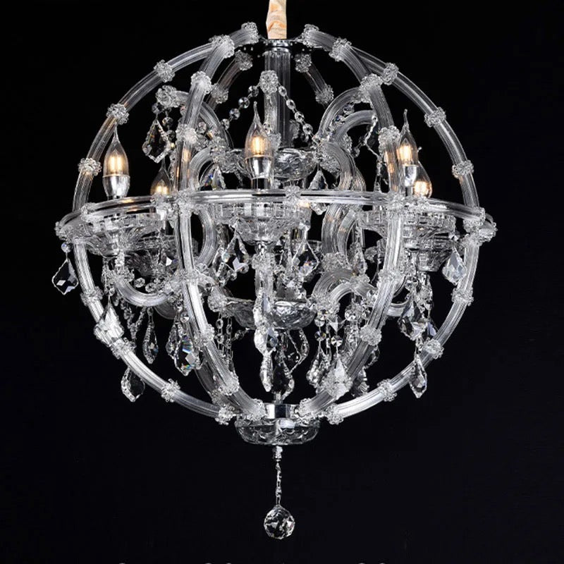 Modern Design Chandelier Luxury Crystal Atmospheric Study, Restaurant, Bar, Entrance, Hallway Pendant Light