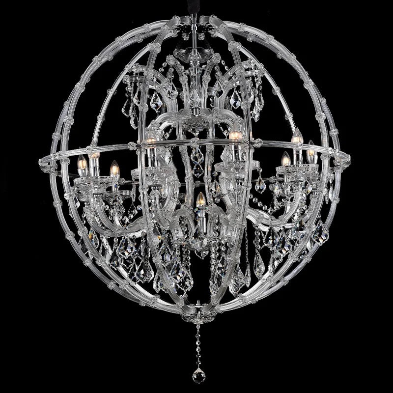 Modern Design Chandelier Luxury Crystal Atmospheric Study, Restaurant, Bar, Entrance, Hallway Pendant Light