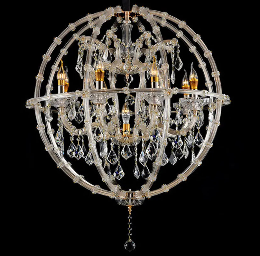 Modern Design Chandelier Luxury Crystal Atmospheric Study, Restaurant, Bar, Entrance, Hallway Pendant Light