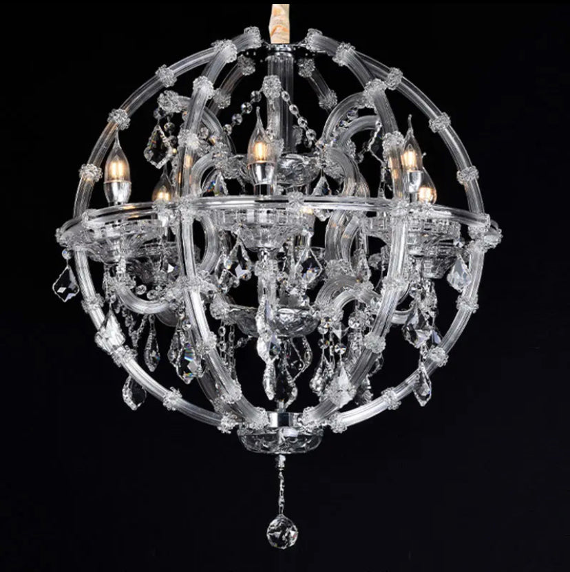 Modern Design Chandelier Luxury Crystal Atmospheric Study, Restaurant, Bar, Entrance, Hallway Pendant Light