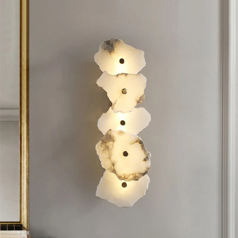 Modern High Grade Creative Sconces Gold Marble Living Room Bedroom Wall Lights