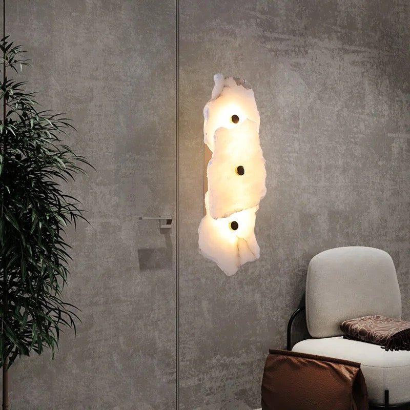 Modern High Grade Creative Sconces Gold Marble Living Room Bedroom Wall Lights