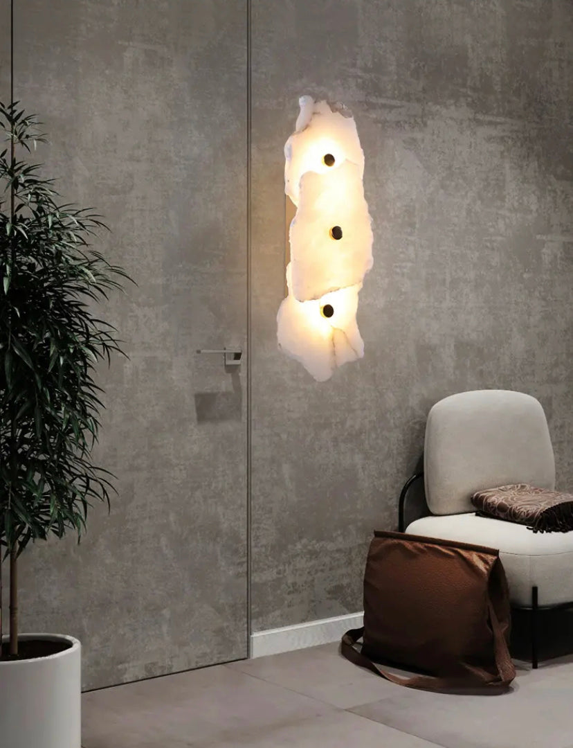 Modern High Grade Creative Sconces Gold Marble Living Room Bedroom Wall Lights