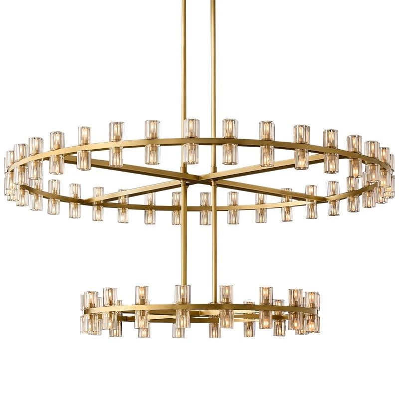 Living Room Chandelier Hanging Home Villa Fancy Dining Room Pendant Crystal Chandelier