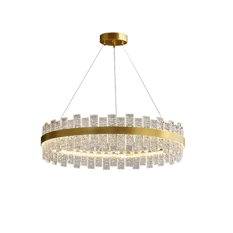 Modern Crystal Chandelier Home Living Room, Dining Room LED Lighting Gold Black Chandelier