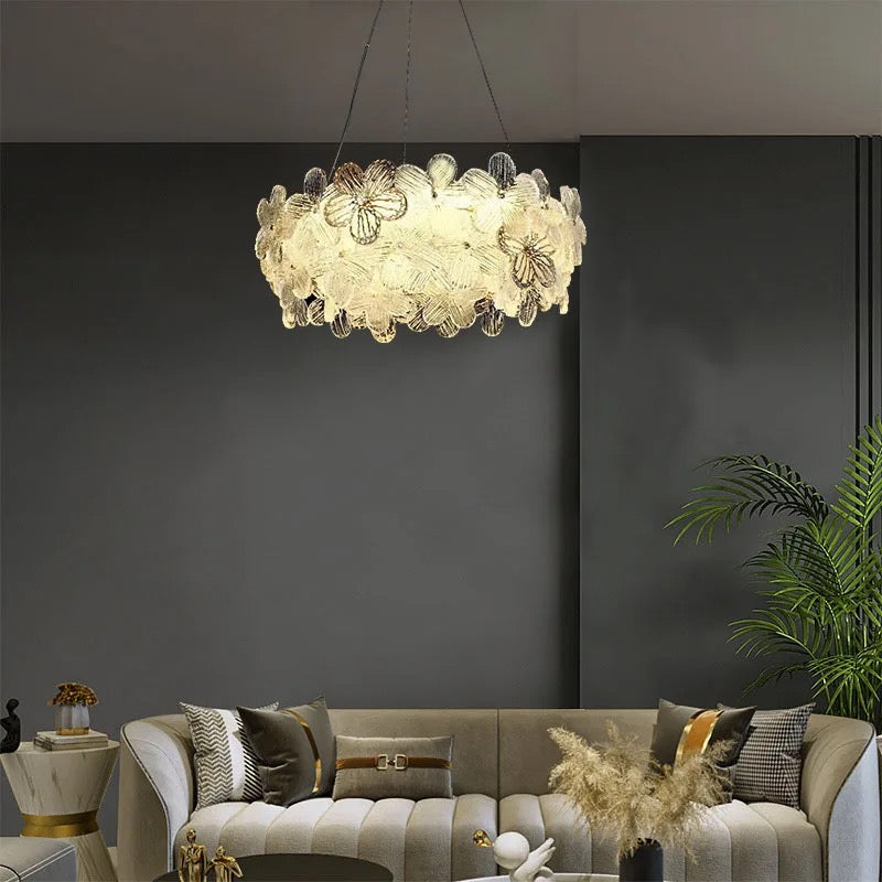 Modern Chandelier Indoor Decorative Lighting Living Room, Dining Table Crystal Pendant Light