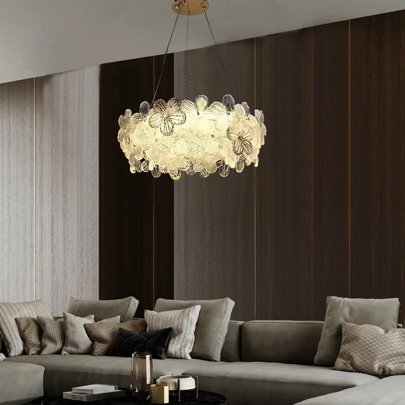 Modern Chandelier Indoor Decorative Lighting Living Room, Dining Table Crystal Pendant Light