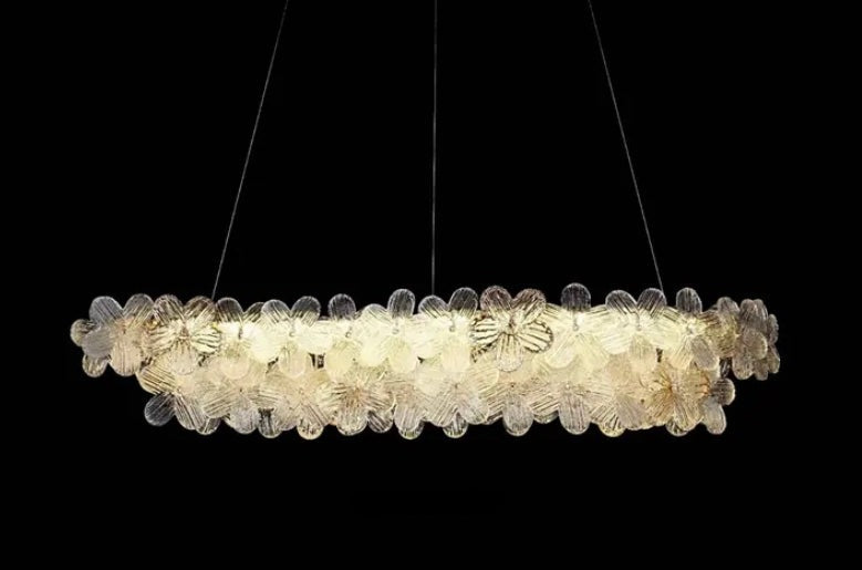 Modern Chandelier Indoor Decorative Lighting Living Room, Dining Table Crystal Pendant Light