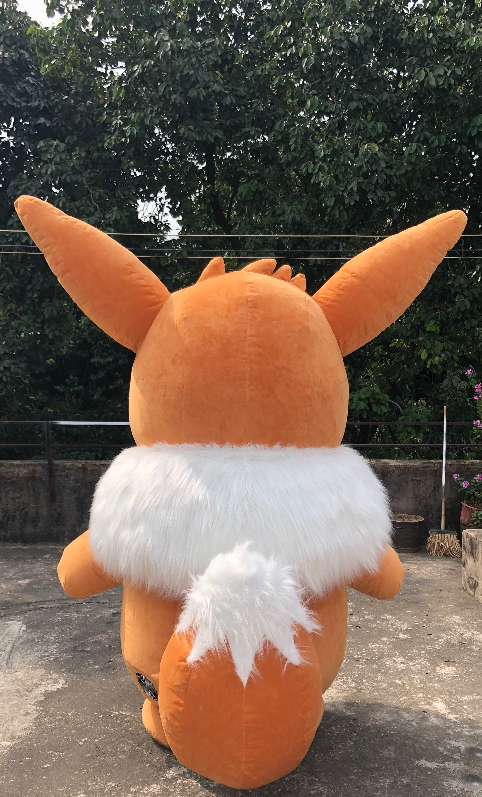 Mascot Costumes Adults High Quality Pikachu Pokemon//Eevee Ibraimi up to 2.60M Mascot Costumes