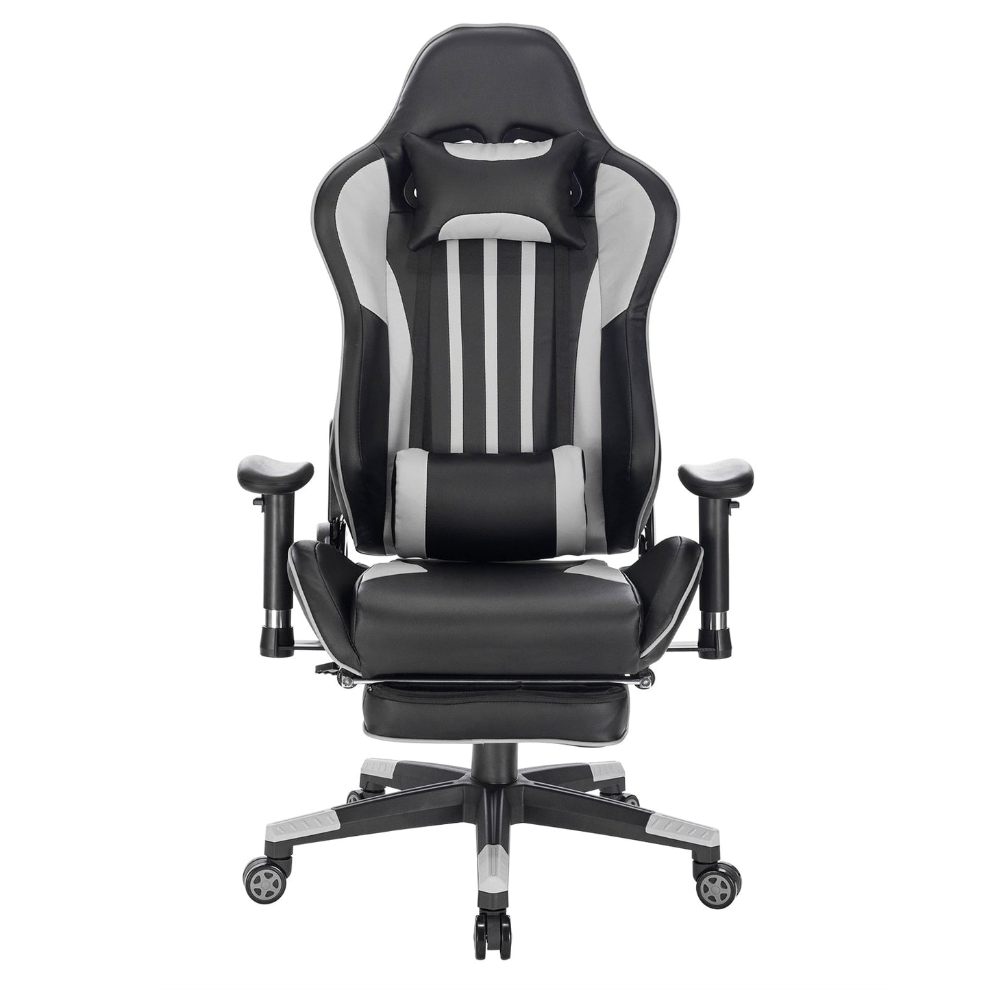 Gaming Chair Footrest Racing Swivel Desk Office Chair Headrest Ergonomic Computer Leather Chairs