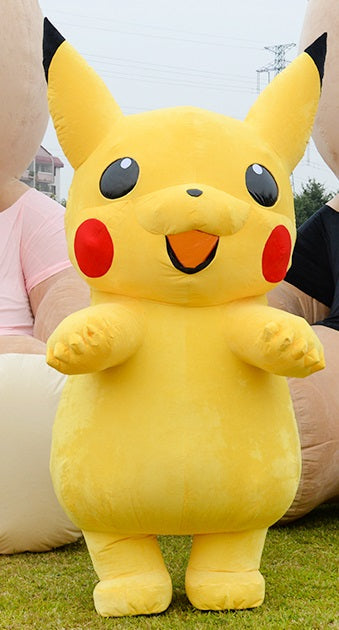 Mascot Costumes Adults High Quality Pikachu Pokemon//Eevee Ibraimi up to 2.60M Mascot Costumes