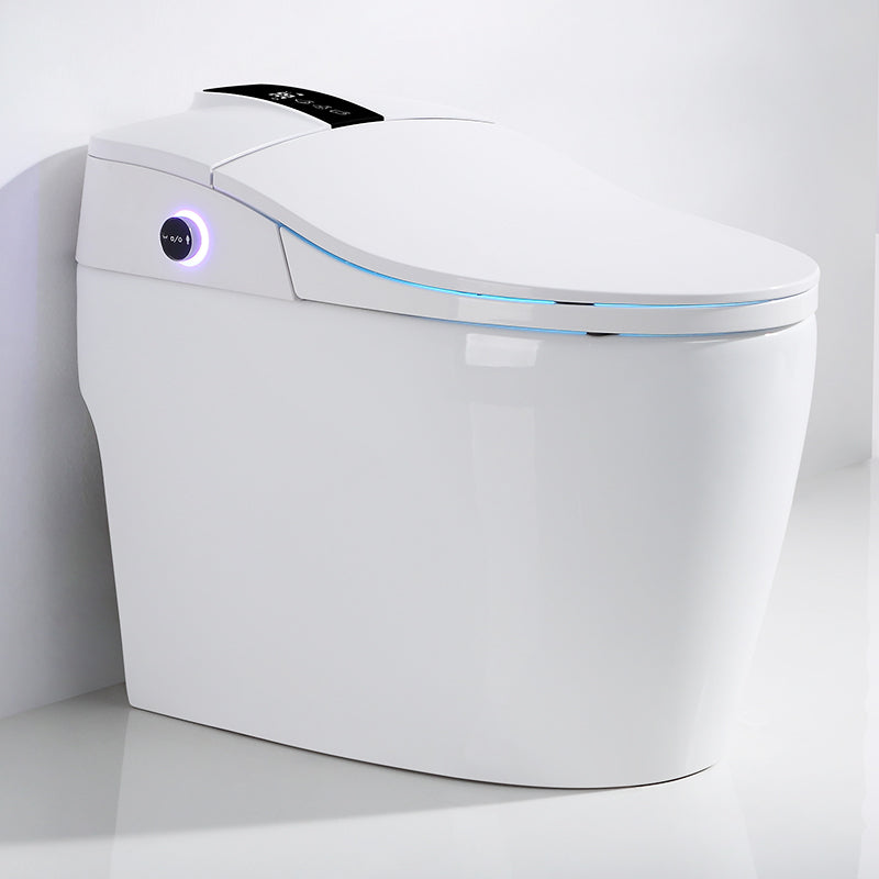 Bathroom Toilet S-trap Intelligent Floor Mounted WC Remote Controlled Smart Bidet Toilette