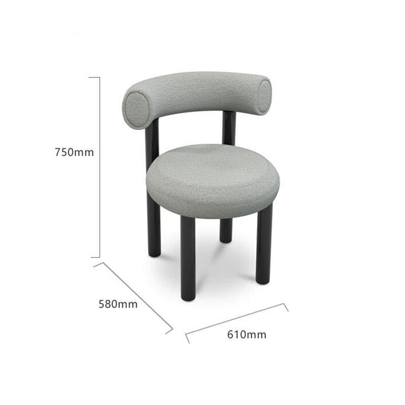 Stool Chair Round Chairs Nordic Creative Living Room Stühle Minimalist Dining Hocker