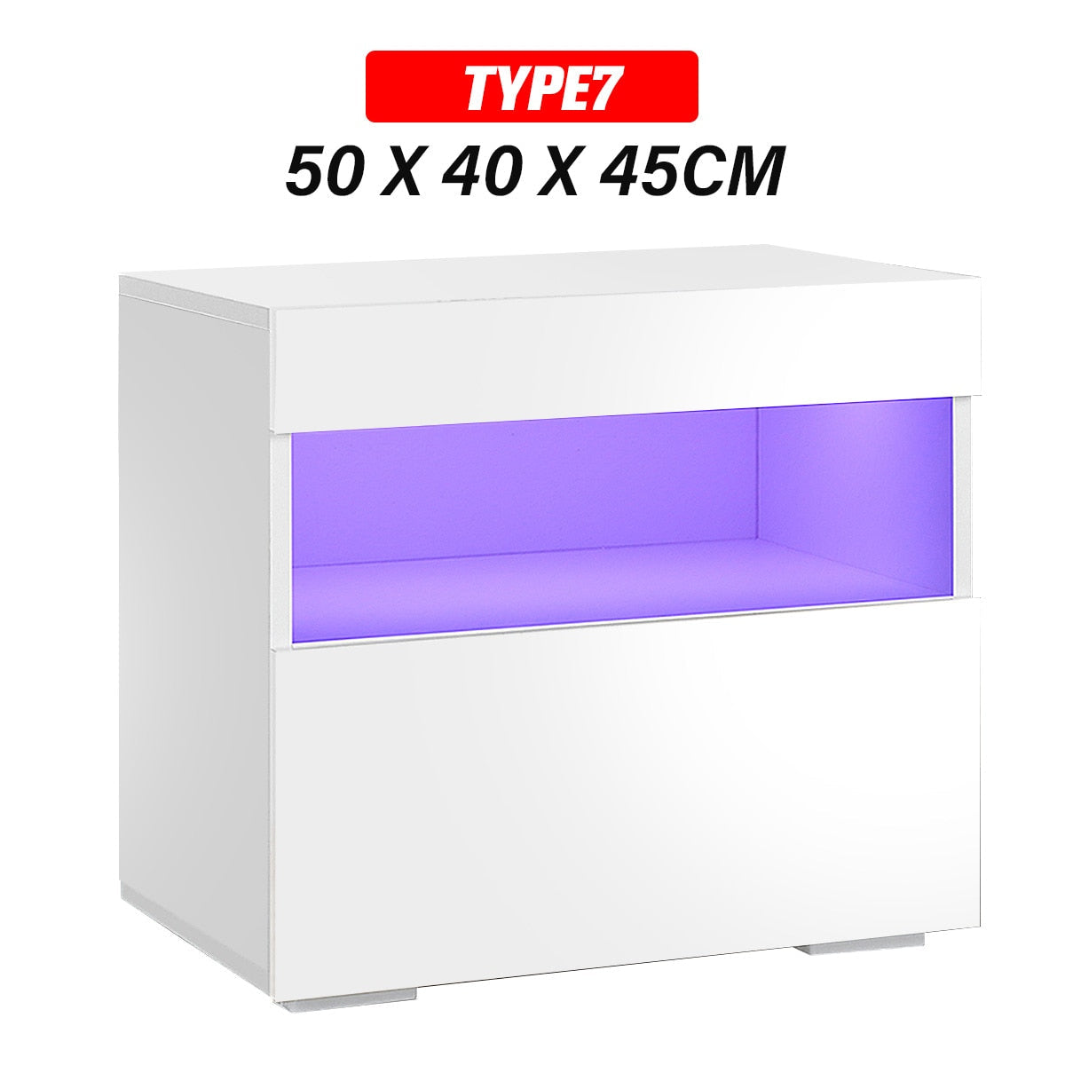 Bedside Cabinet Modern Bedroom Furniture Light Nightstand Cabinet Bedside Nachttisch