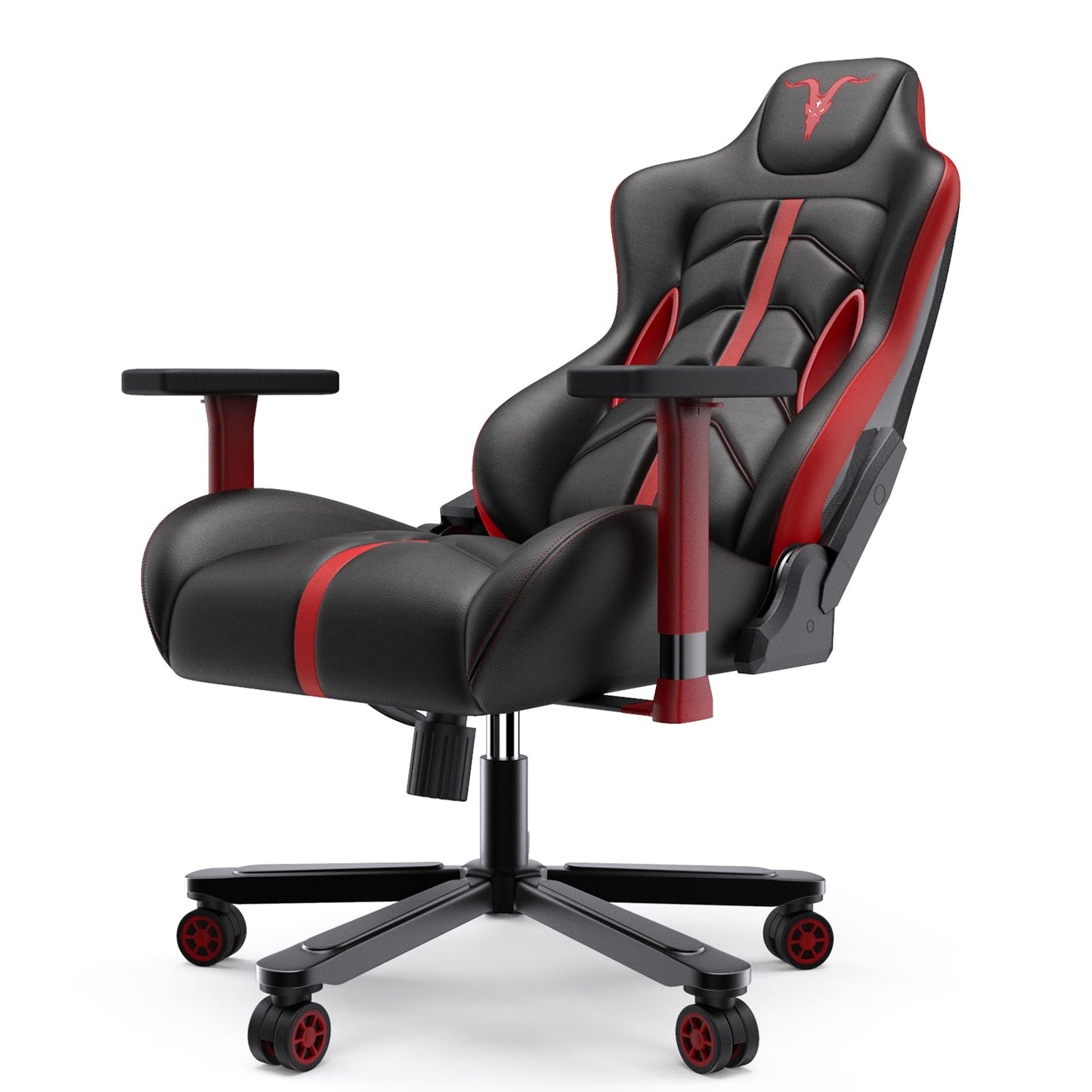 Gaming Chair Furgle ACE Memory Foam Office Chair Adjustable Tilt Angle Computer Leather Racing Chair