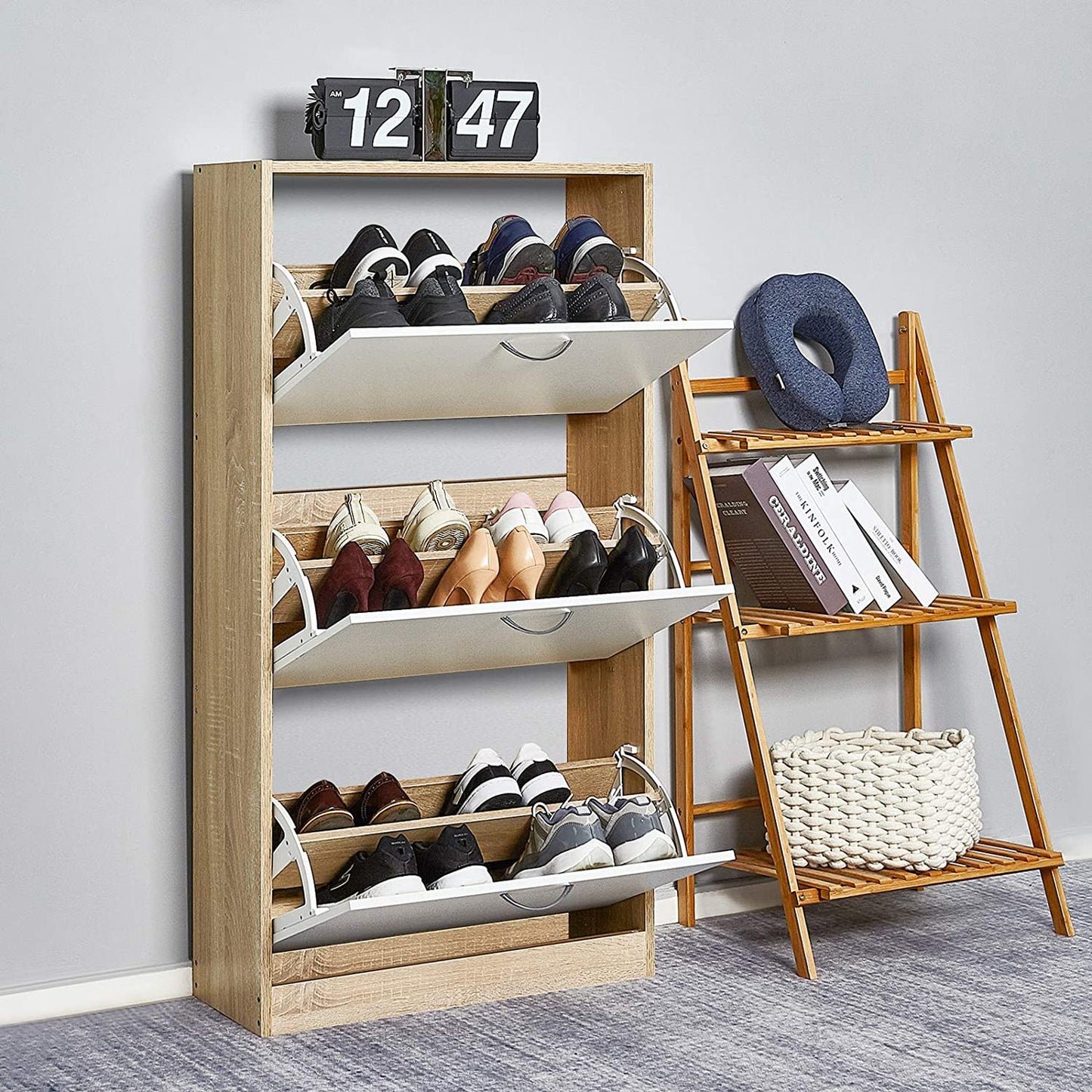 Shoe Cabinets Porch Large Capacity Shoe Storage Door Shoe Rack Schuhschränke