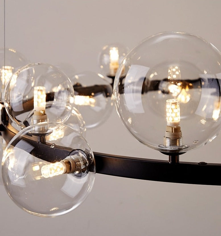 Vintage LED Pendant Lamp Industrial Modern Black Pendant Lighting