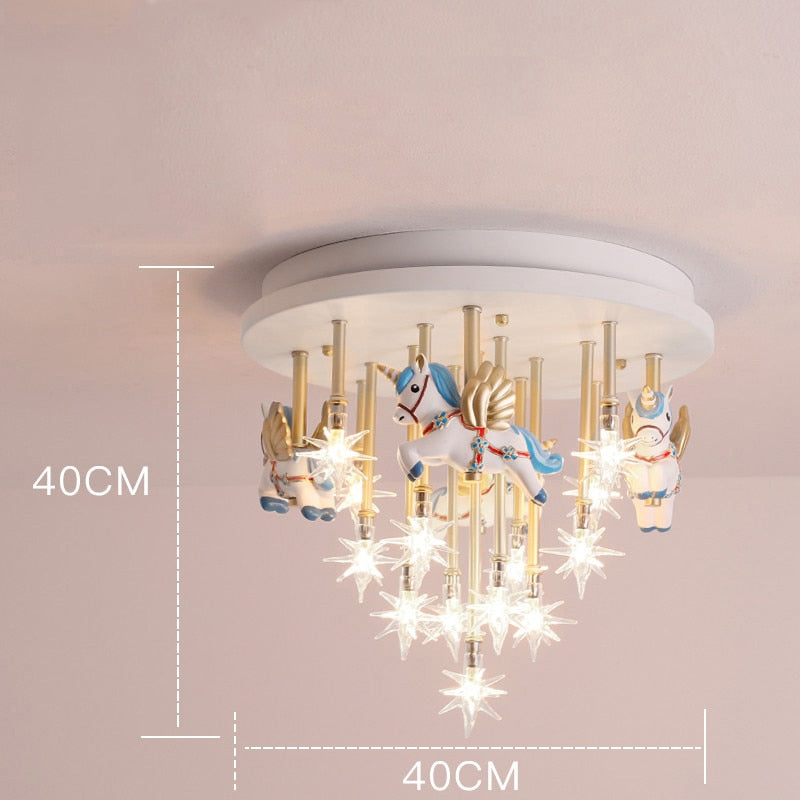 Children's Room Lighting Round Shape Kids Room Lights