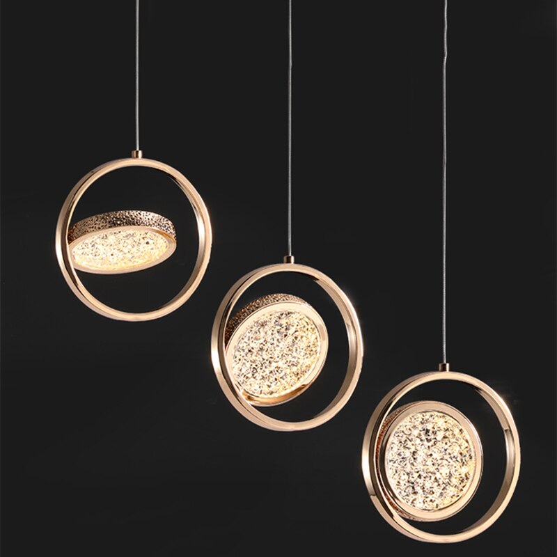 Pendant Light Nordic Led Ring Modern Hanging Pendant Lights