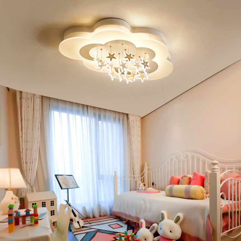 Children's Room Lighting Chandelier Kids Led Star Room Lights