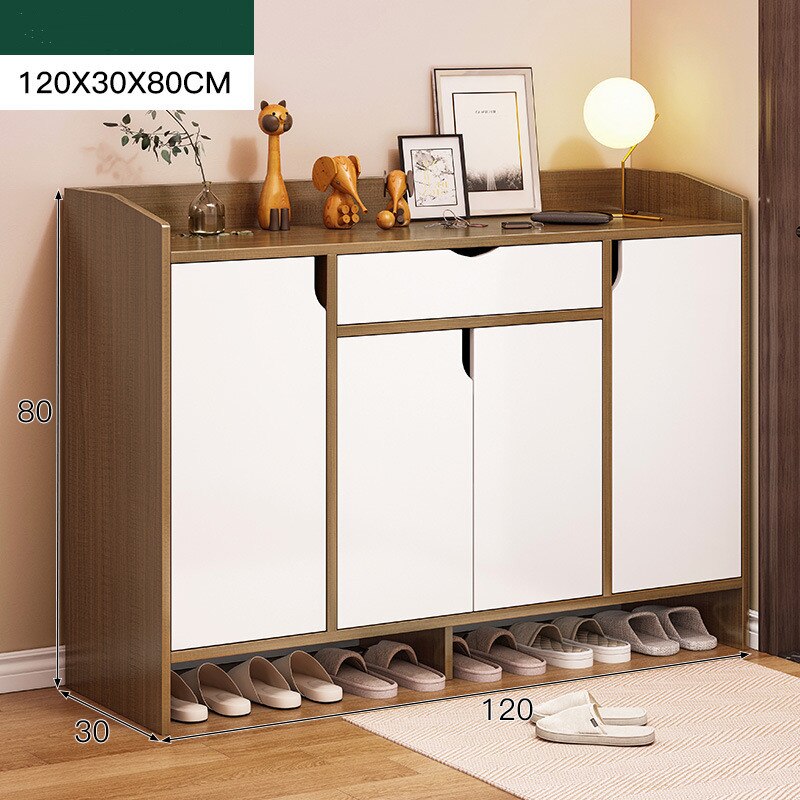 Shoe Cabinets Large Capacity Shoe Rack Solid Wood Shoe Organizer Schuhschränke Furnitures