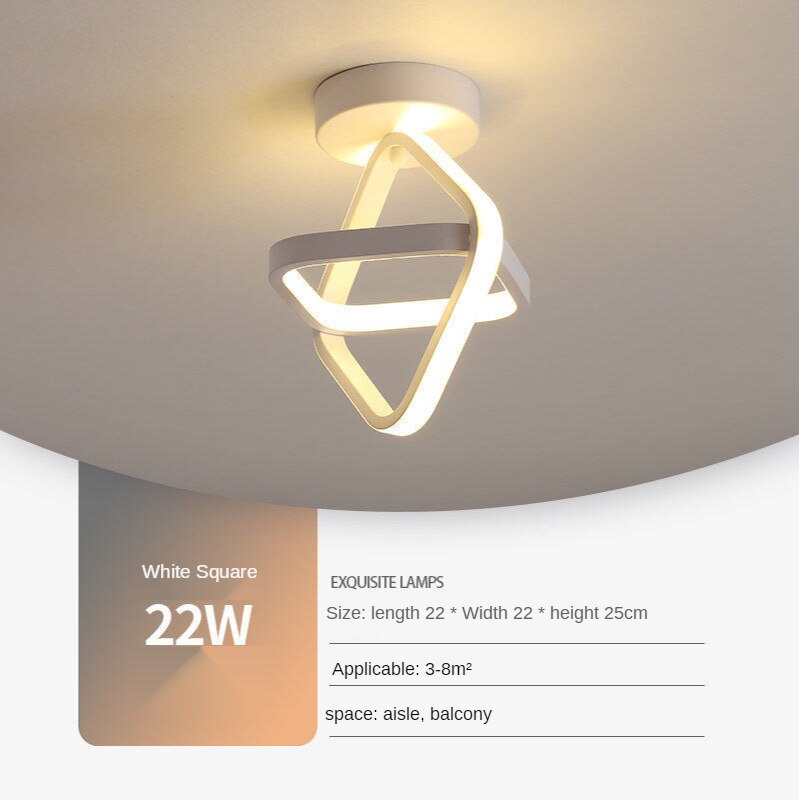 Ceiling Light Nordic Minimalist Ring Lighting Fixture Indoor Ceiling Lights