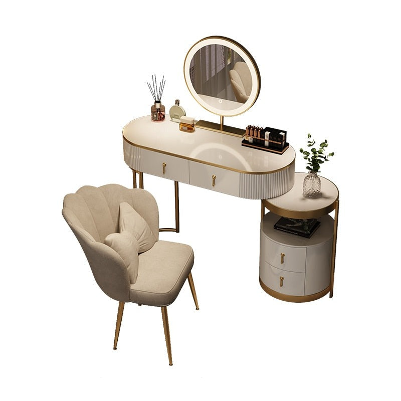 Dressing Table Set Minimalist Dressers Creative Multifunctional Luxury Schminktisch Set