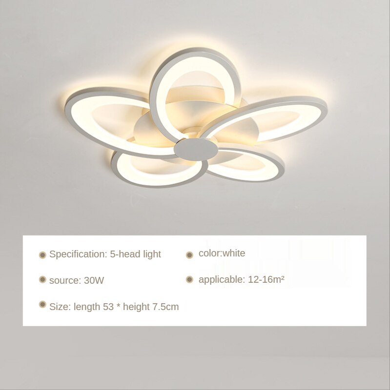 Ceiling Light Modern Led Creative Acrylic Lighting Flower Nordic Ceiling Lights