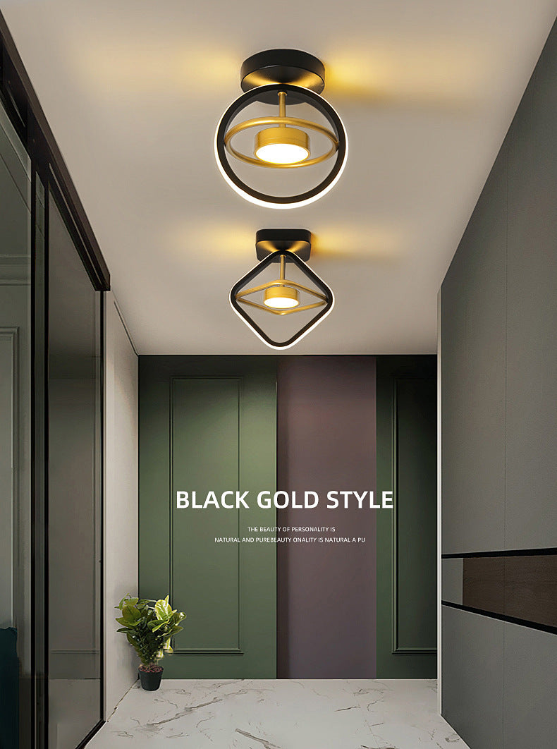 Ceiling Light Modern Nordic Lighting Fixtures Front Porch Corridor Entrance Ceiling Lights