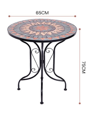 Outdoor Furniture Sets Iron Art Minimalist Modern Garden Terrace Furniture Sets