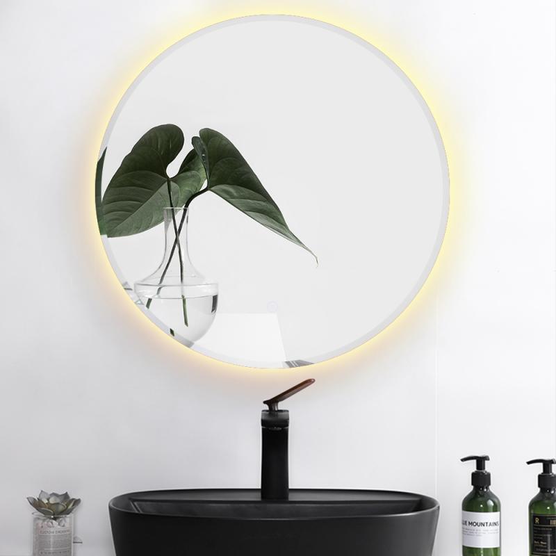 Smart Mirror LED Badezimmerspiegel Lights High Quanlity Wall Mounted Lighted Smart Round Bathroom Mirror