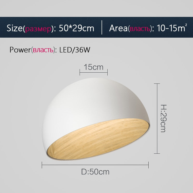 Bedroom Lamp Ceiling Creative Inclined Light Minimalist Wood Grain Study Lamps