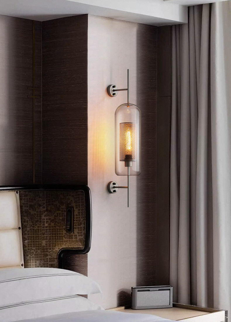 Wall Lamps Modern Glass Luminaire Sconce Bedsidel Golden Ball Wall Lights