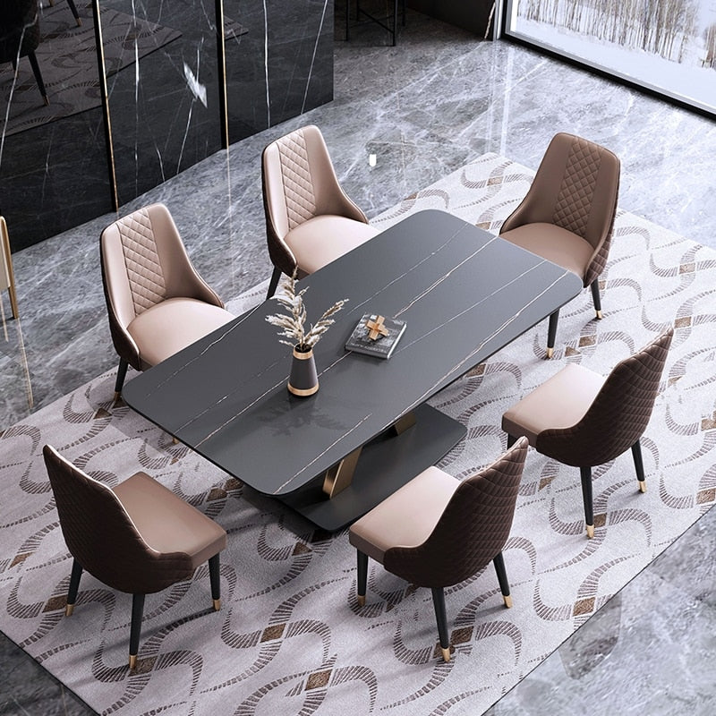 Dining Room Table Furniture Esstisch Living Room Modern Marble Top Tables